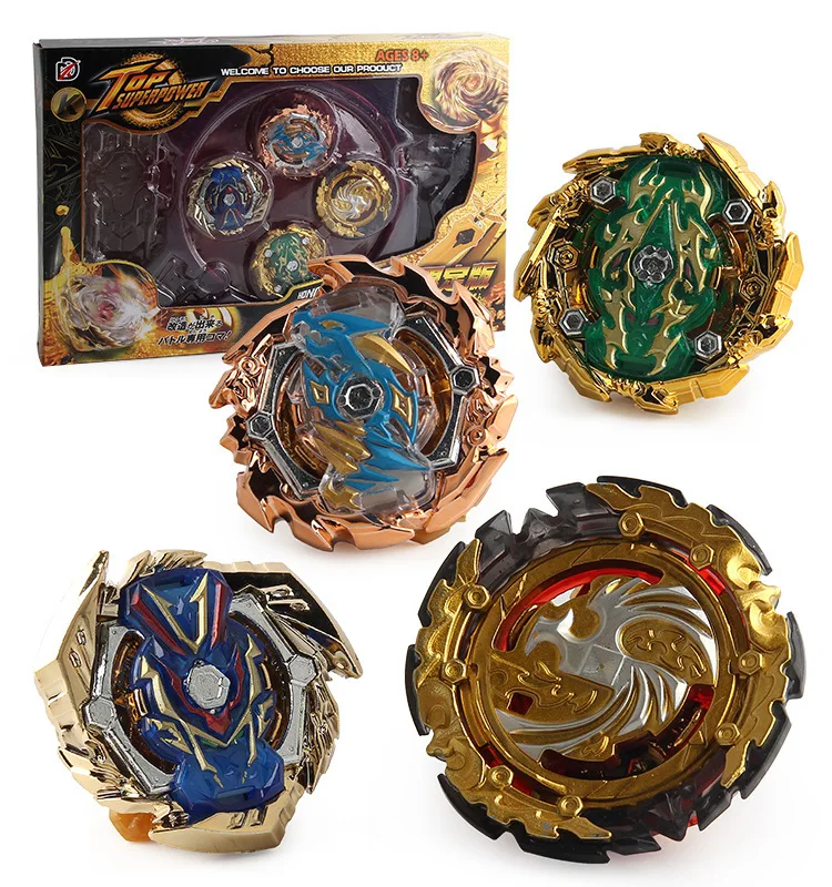 Bayblade Bey Blade Burst набор 4в1 Рождественский подарок Топ Спиннер металлическая игрушка