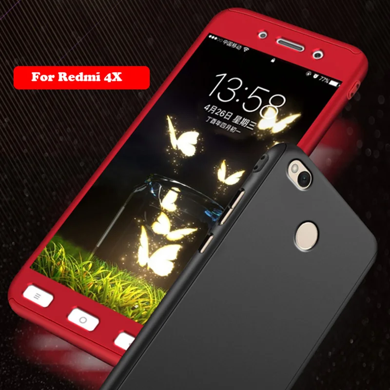 Защитный чехол Missbuy с полным покрытием 360 градусов для Xiaomi Redmi 4a Note 4X 5 5A Pro 6A mi 8 SE A1 A2