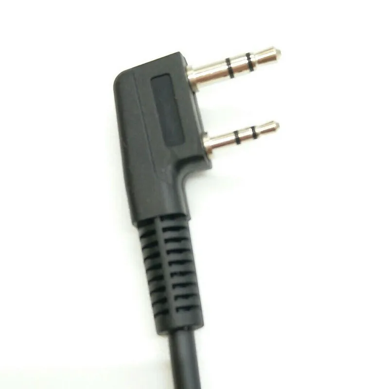 XQF  2 Pin PTT Speaker New! MIC K24 Microphone for BAOFENG UV-5R 5RA/B/C/D/E UV-3R+ kenwood Walkie Talkie with free shipping