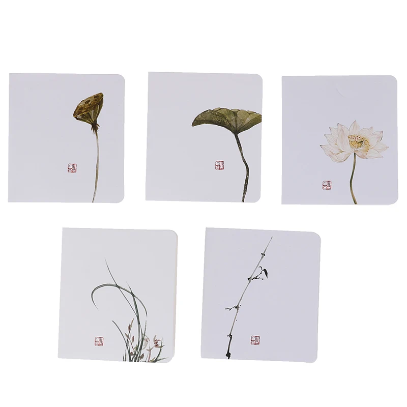 5 шт./упак. творческий классическом китайском поздравительная открытка белого