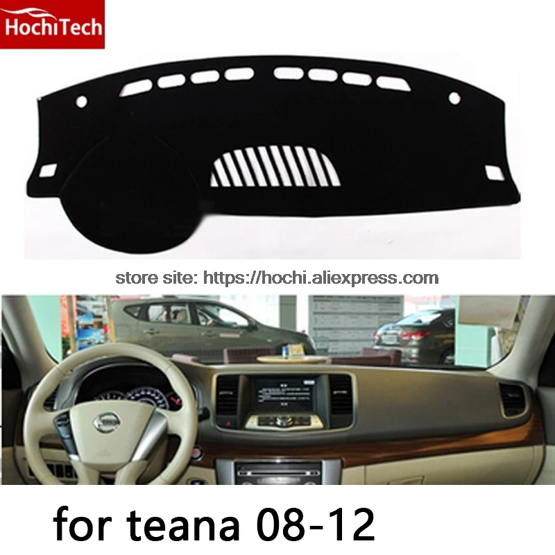For nissan teana Double layer Silica gel Car Dashboard Pad Instrument Platform Desk Avoid Light Mats Cover Sticker | Автомобили и