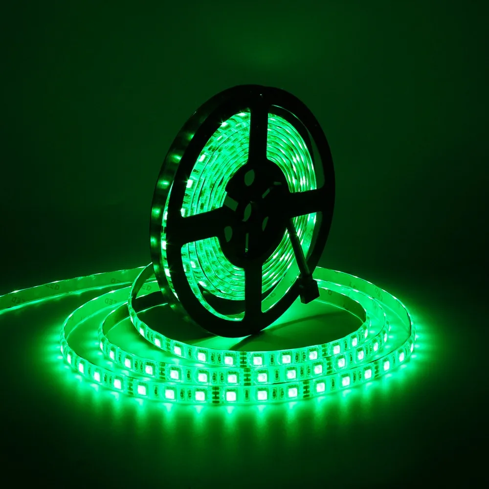 SuperNight SMD 5050 RGB светодиодный светильник s Kit 5 м 60 светодиодный s/M DC 12 В водонепроницаемый гибкий светильник для украшения дома