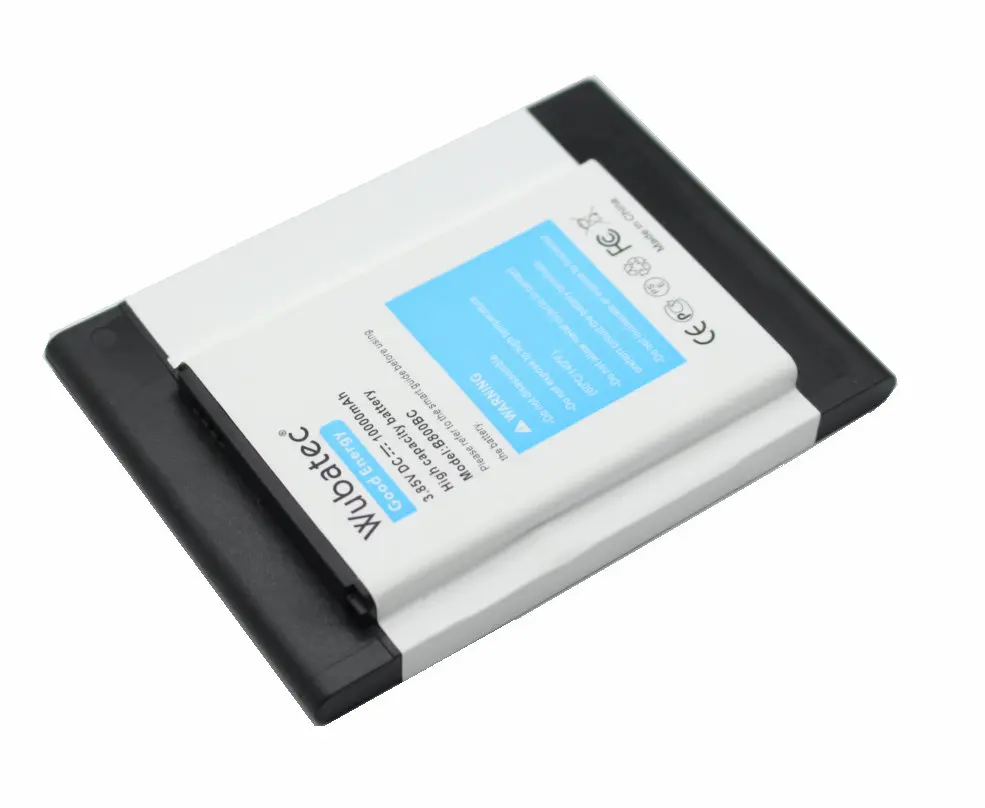 Дополнительный аккумулятор Wubatec 1x 10000 мАч NFC B800BC + крышка для Samsung Galaxy Note3 Note 3 N9000 N9002