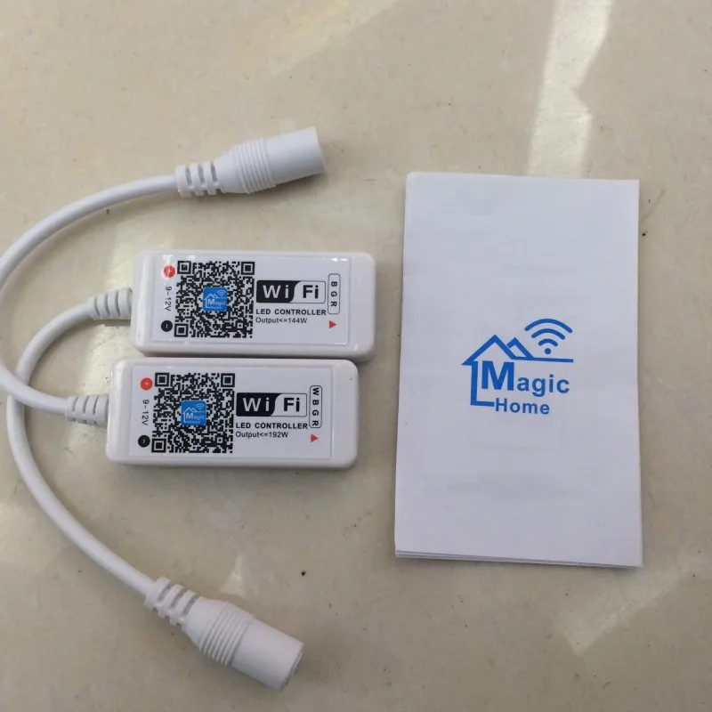 Контроллер для светодиодной ленсветильник 5050 RGB / RGBW с Wi Fi 12 В постоянного тока|led