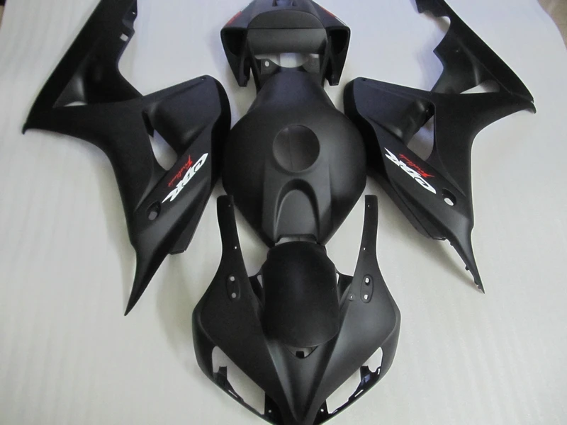Набор обтекателей под давлением для Honda CBR1000RR 2006 2007 черный матовый обтекатель CBR
