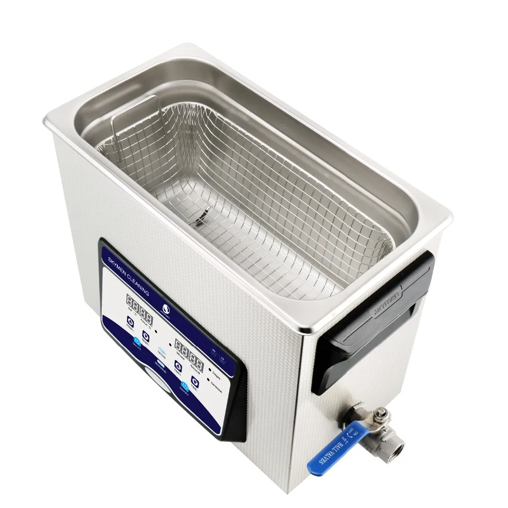 SKYMEN 6.5L 180 Вт Ультразвуковой очиститель с нагревателем таймер ультразвуковая