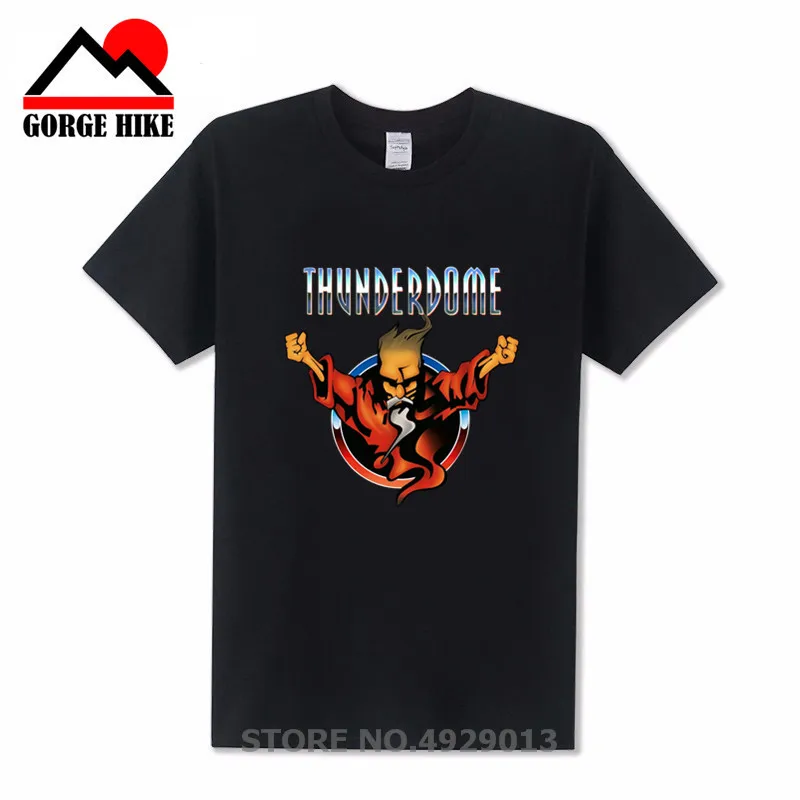 Мужская футболка с короткими рукавами Thunderdome хлопковая коротким рукавом и