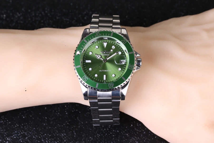 Часы наручные Winner Мужские автоматические брендовые Роскошные полностью