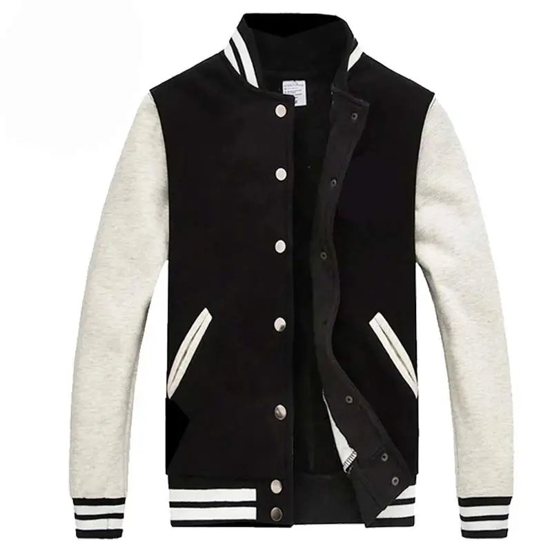 Мужская/Женская куртка бомбер модная Осенняя бейсбольная винного цвета