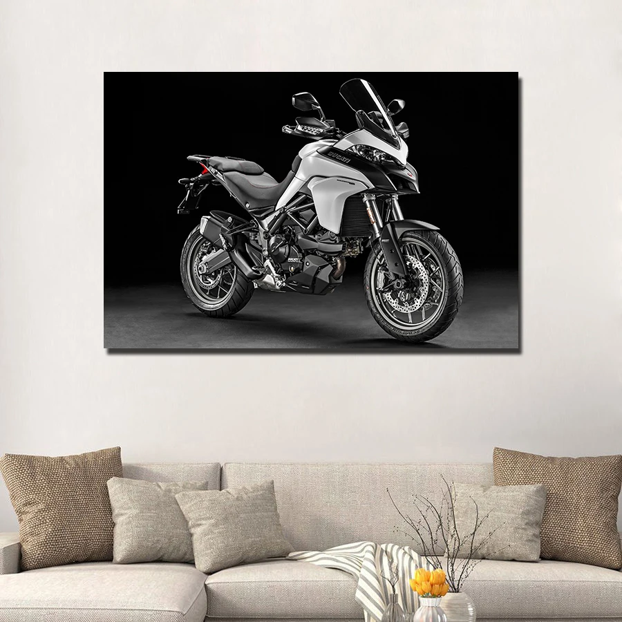 Ducati Multistrada 950 супер мотоцикл плакат настенные художественные фотографии для