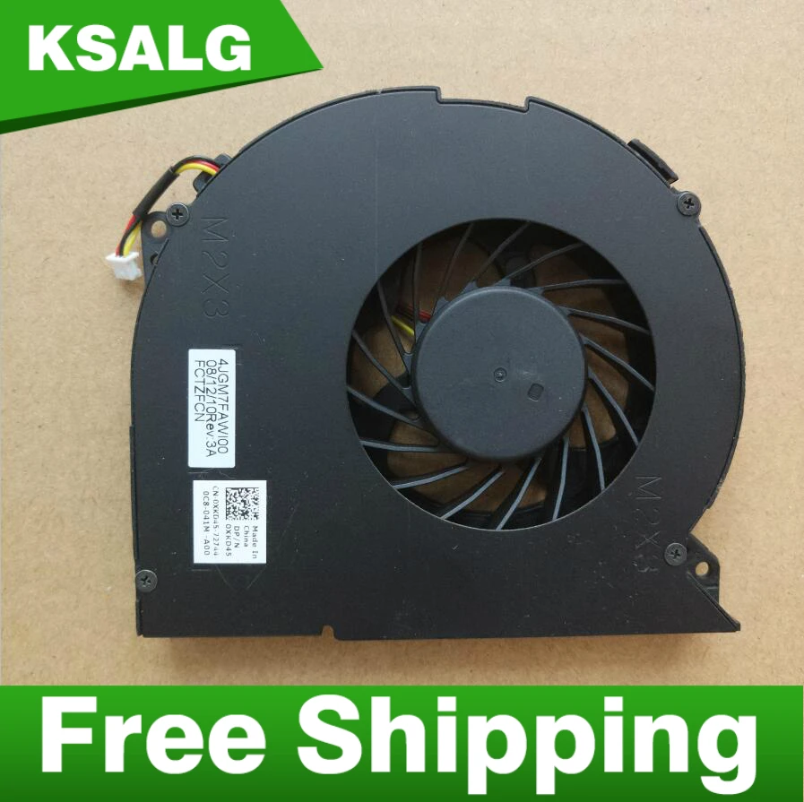 Новый FORCECON DFS661605FQ0T F98M DC5V 4JGM7FAWI1 GB0508PHV1-A охлаждающий вентилятор для DELL L701X L702X DP/N:0XKD45 |