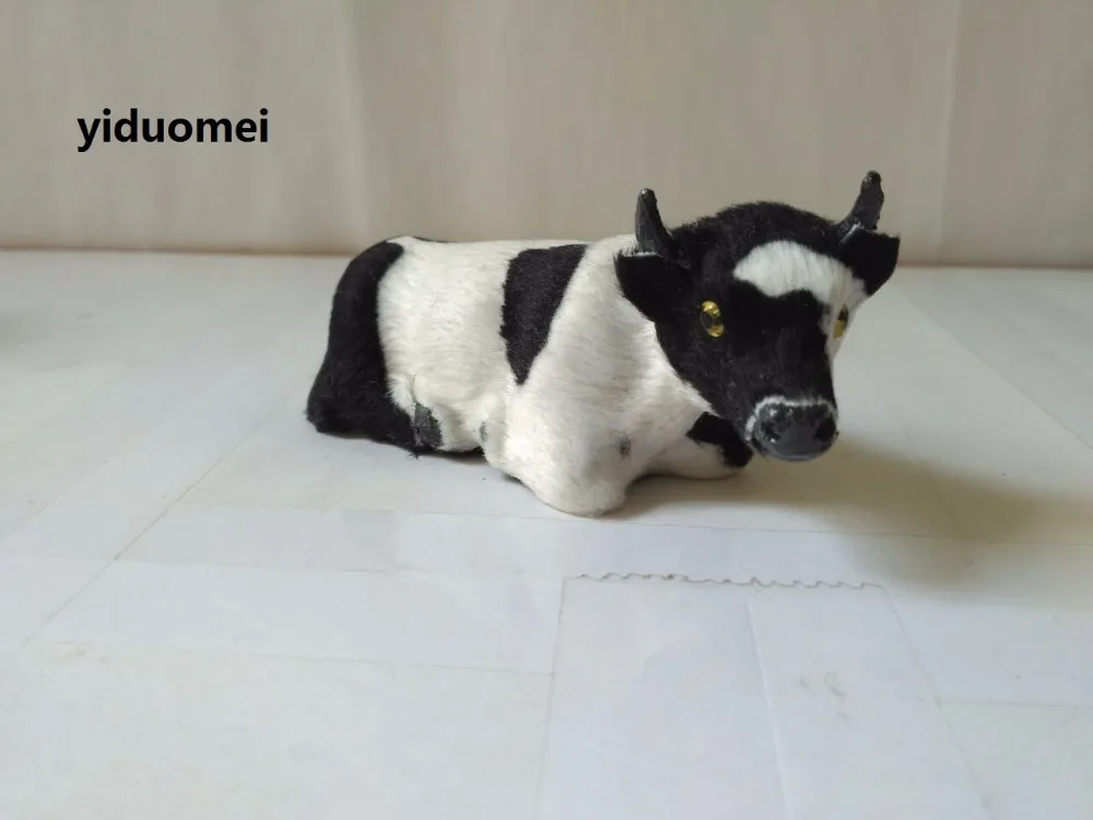 Имитация коровьего полиэтилена и меха дневник корова модель 13x6 см реквизит hndicraft
