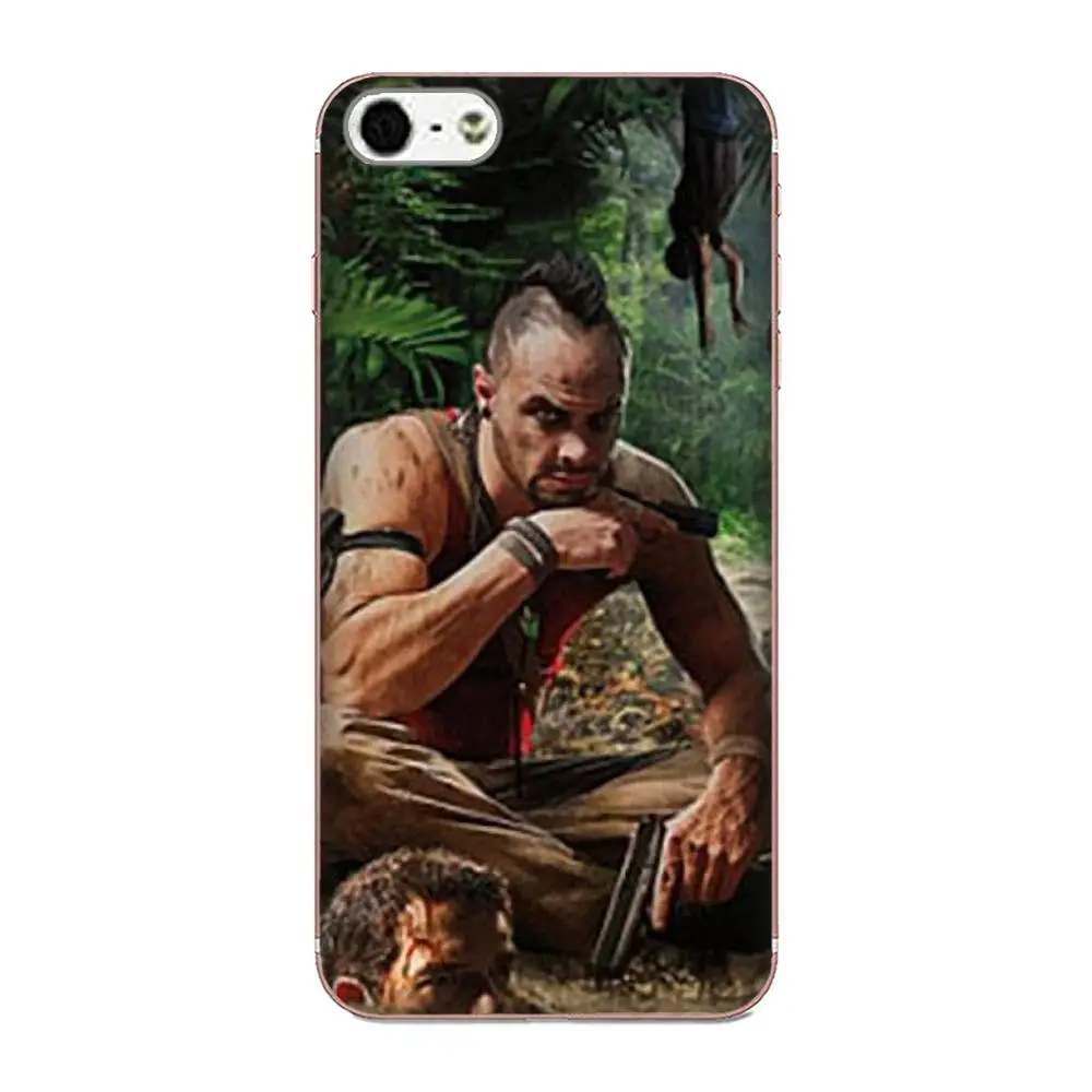 Far Cry 4 ультратонкий мультяшный узор для Apple iPhone 4S 5 5C 5S SE 6 6S 7 8 Plus X XS Max