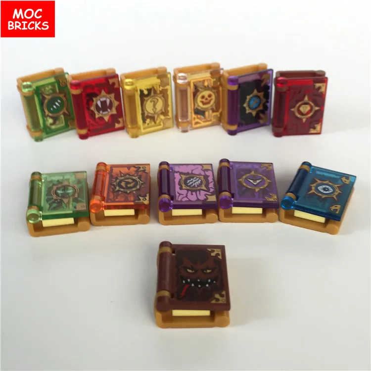 Распродажа кубики Moc DIY Nexus Knights Jestro, волшебные книги, игрушки, развивающие фигурки, блоки, кубики, лучшие детские подарки