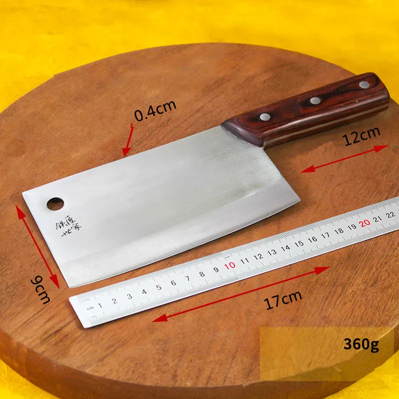 Chinese Style Stainless Steel Handmade Professional Chef Knife Hotel Special Kitchen Cooking Cut Meat Vegetable Knives | Дом и сад