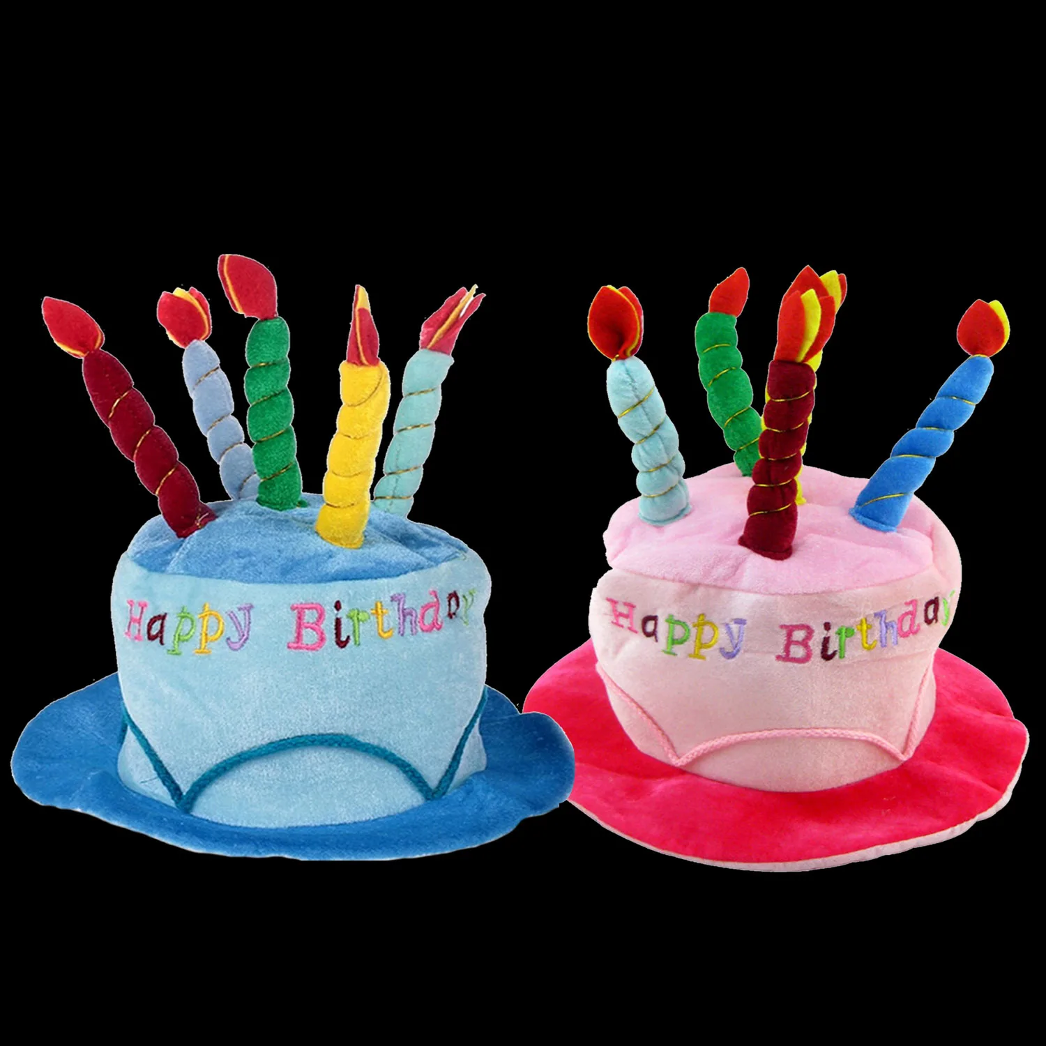 Взрослые торт ко дню рождения свечи Стиль мягкая тела для дня вечерние шляпа