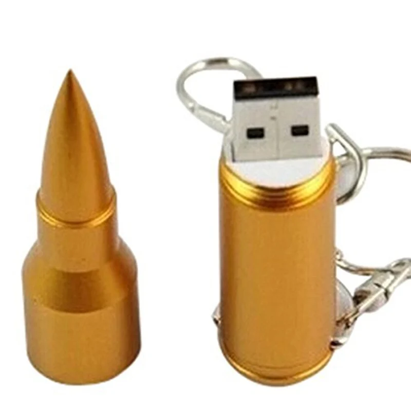 Usb флеш-накопитель металлическая ручка-накопитель Модель "Пуля" Usb флешка 4GB 8GB 16GB 32GB 64G 128G карта памяти USB 2,0 Бесплатный пользовательский флэш-накопитель с логотипом