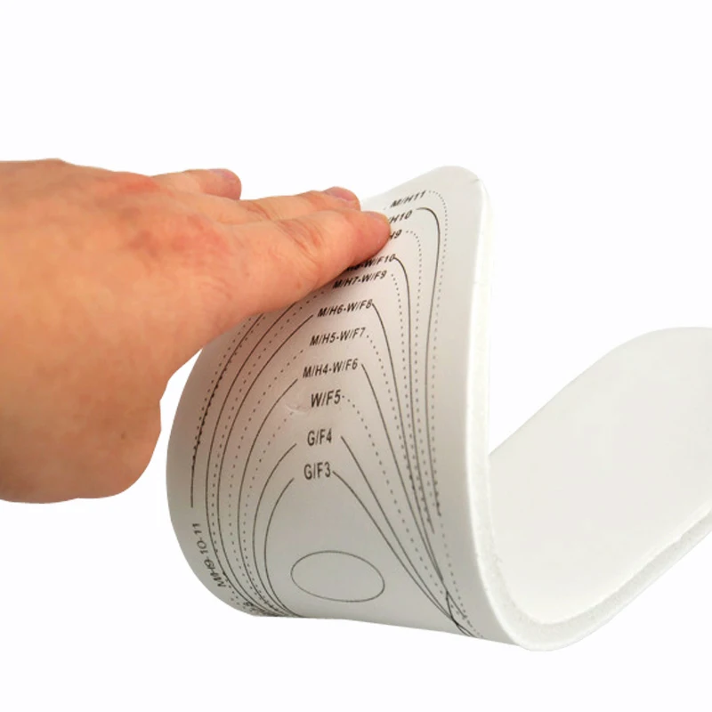 Стельки из пены с эффектом памяти мягкие дышащие вставки для обуви снимают