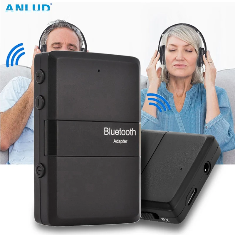 Bluetooth 4 1 аудио передатчик приемник 3 5 мм адаптер Музыка стерео для дома автомобиля