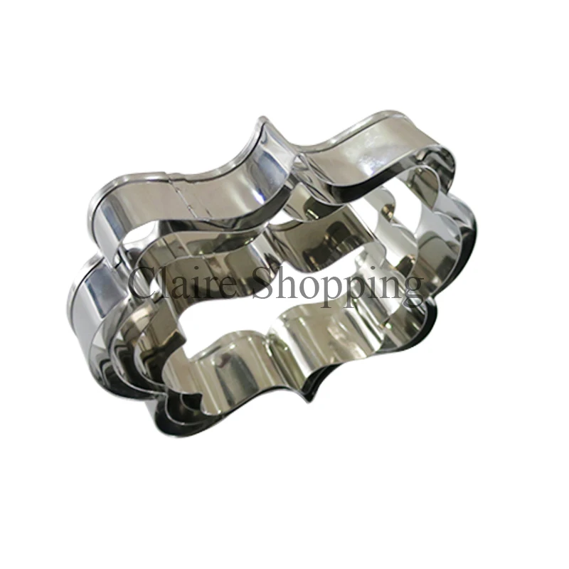 4 шт. рама из нержавеющей стали нержавеющая сталь фондана печенья черенок форма