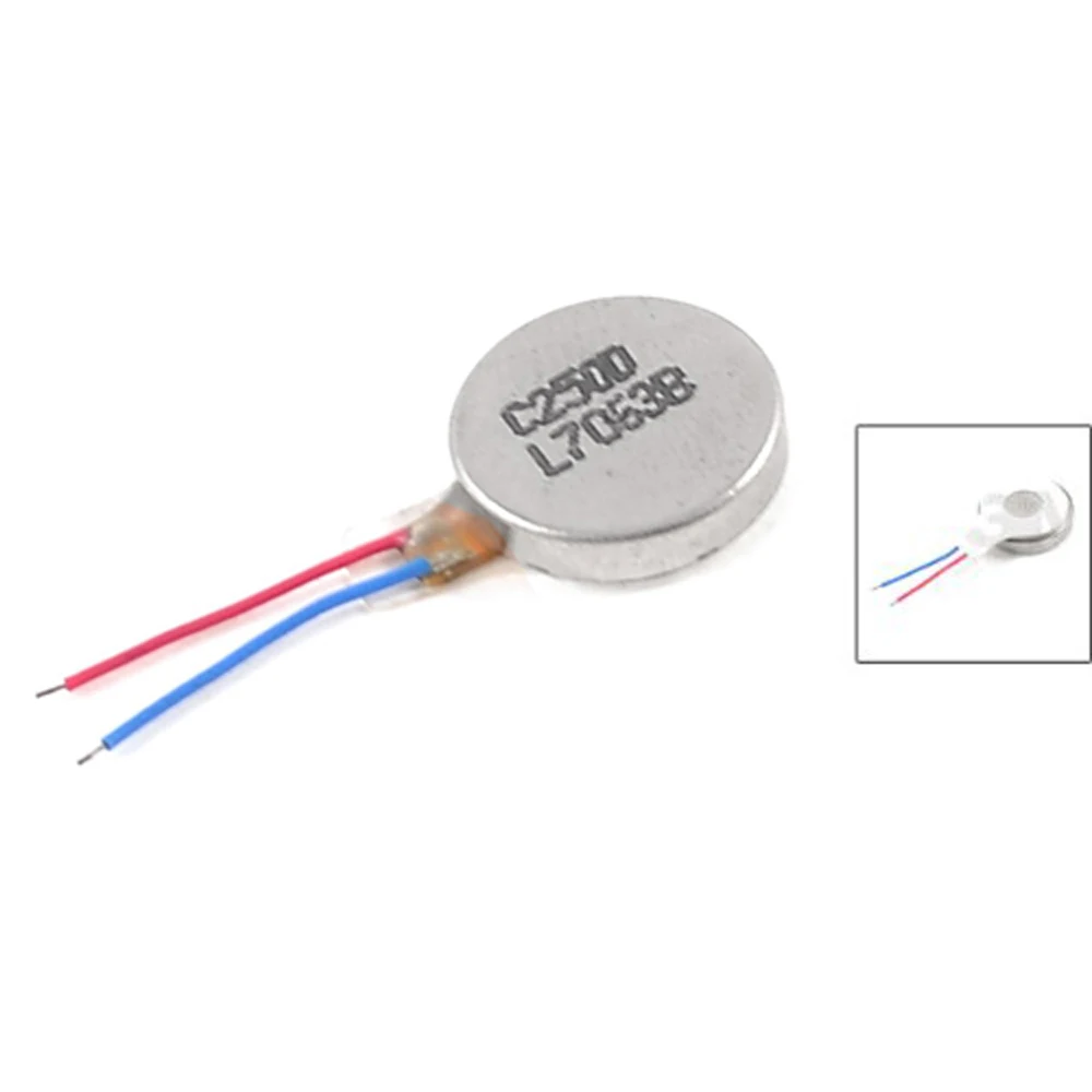 

IMC Hot DC 3V 60mA 9000+/-2000RPM Phone Coin Flat Vibrating Vibration Motor