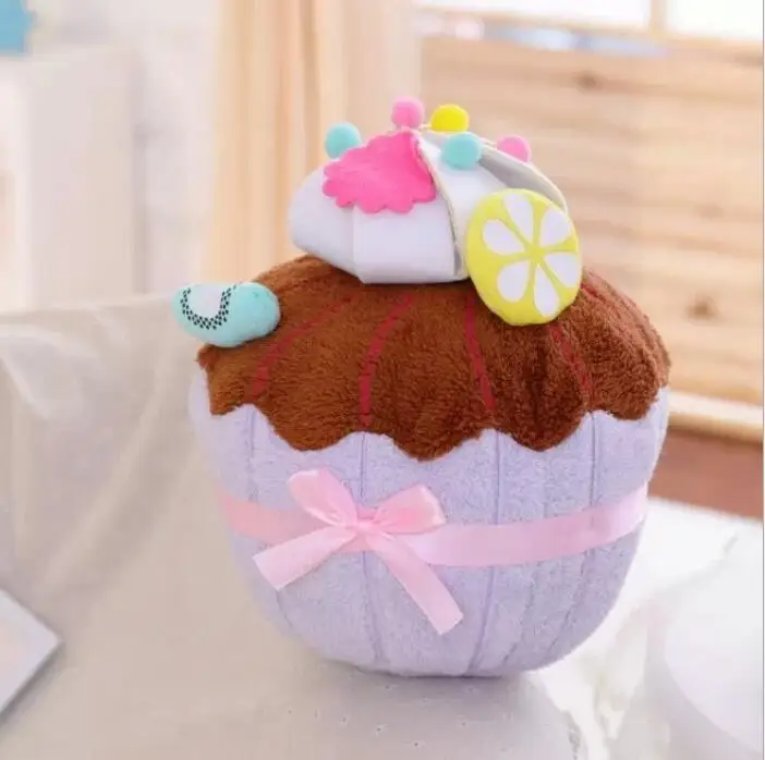 Горячие peluche мороженое плюшевые игрушки куклы ананас супер креативный кекс милое