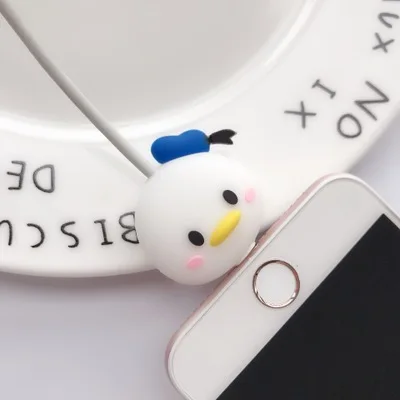 Style 15 1 шт. кабель протектор для iPhone кабель Зарядное устройство USB кабель намотка-держатель аксессуар органайзер милый животный кукла модель Забавный - Цвет: Style 15