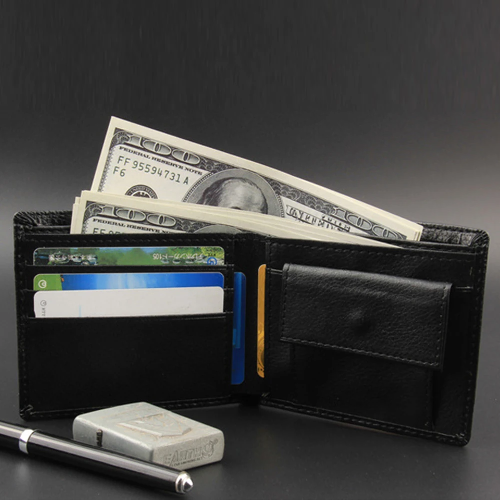 Карманный Повседневный Классический держатель для карт подарок простой кошелек