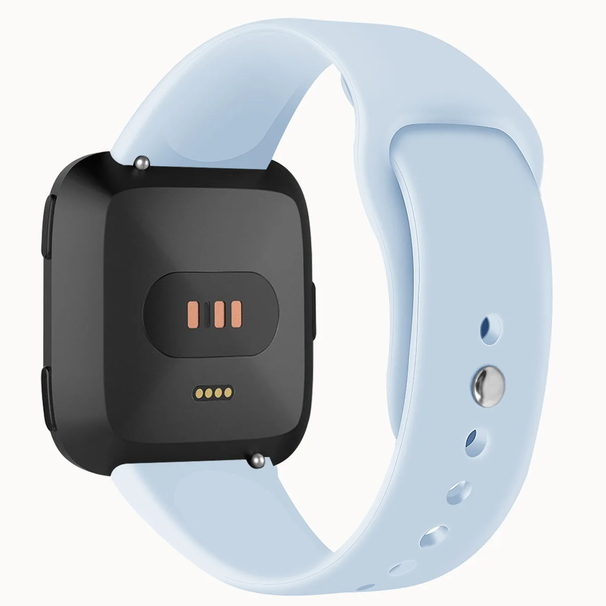 Прозрачный Essidi распродажа браслетов ремешок для Fitbit Versa 2 Спортивные Мягкие силиконовые наручные петли для Fitbit Versa Смарт-часы - Цвет: Прозрачный
