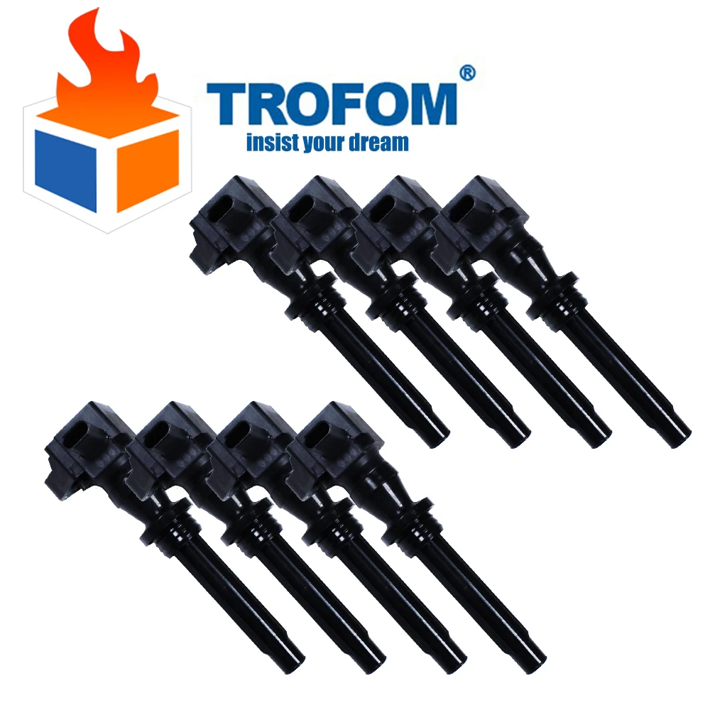 

NEW 8pcs IGNITION COIL FOR Jaguar XK X150 X351 XJ XF 5.0 V8 LAND ROVE RANGE ROVER SPORT LR4 8W93-12A366-DA 0221604022 LR010687