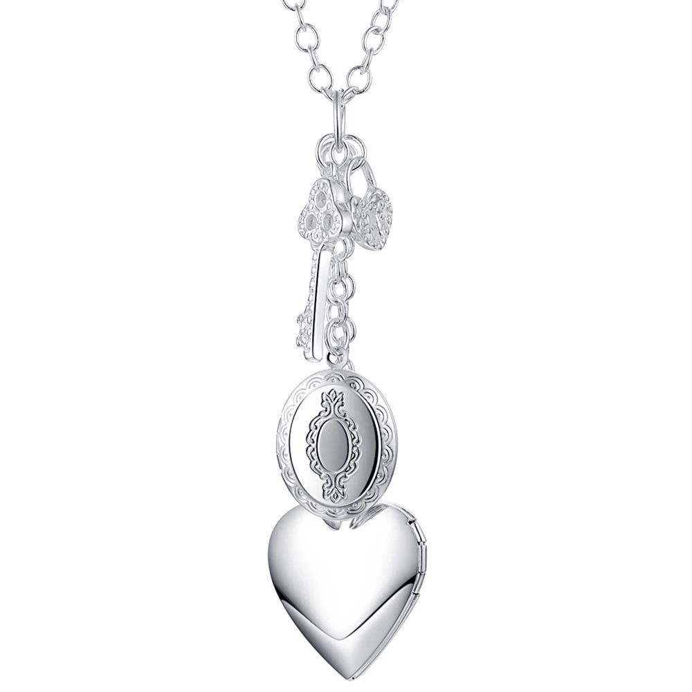 Pendant Necklaces Silver necklace fashion jewelry /bneakela daealrla | Украшения и аксессуары