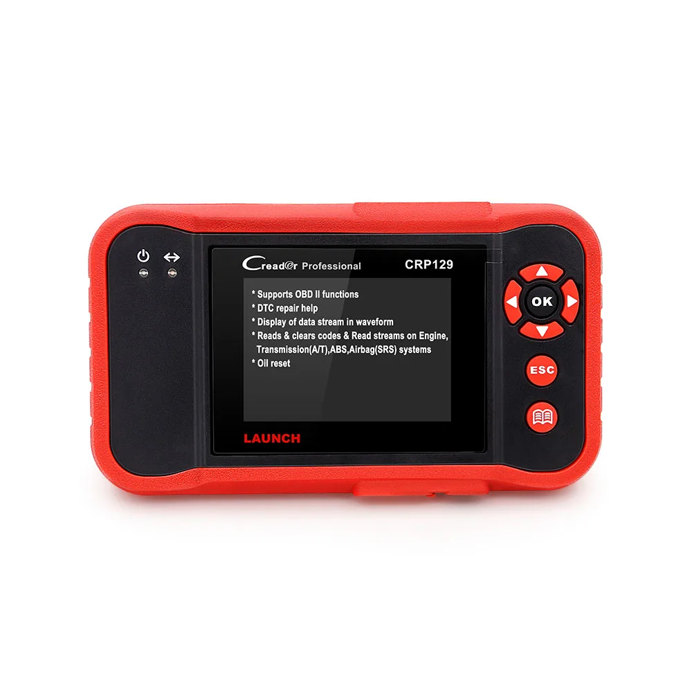 Диагностический сканер Launch X431 Creader CRP129 CRP123 VIII OBD2 для ENG/AT/ABS/SRS + EPB/Oil/SAS reset CRP 129|diagnostic