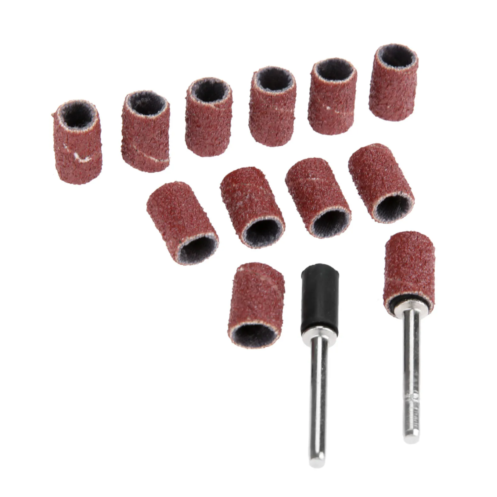 DRELD 100 шт. Аксессуары Dremel 6 мм зернистость 80 # шлифовальные ленты + 2 3 шлифовальный