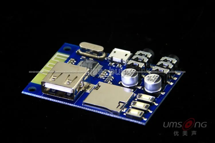 USB/TF/FLAC MP3 декодирование стерео Bluetooth аудио приемник плата AUX усилитель DIY|receiver