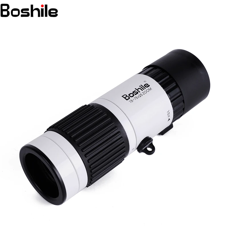 Boshile Zoom 15-75x25 Монокуляр High times мощный телескоп Карманный размер высокое прозрачное видение HD для весны Открытый походный прицел