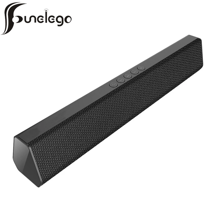 Funelego Bluetooth Mini Sound Bar TV Speaker Portable Radio FM TF Handsfree Home Stereo 10W PC Wireless Soundbar For Samsung | Электроника