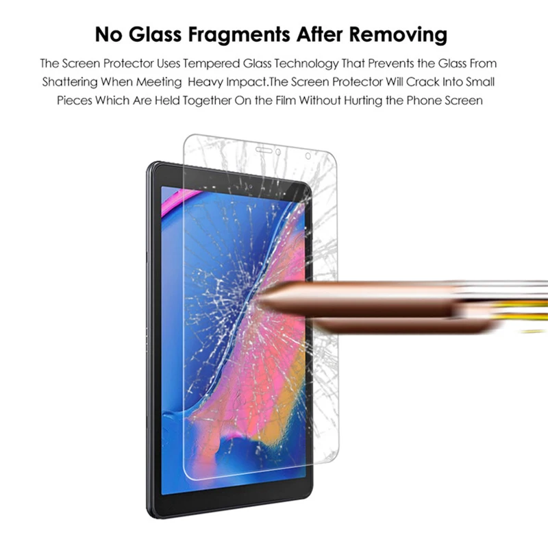 Защитное стекло закаленное 9H для samsung galaxy tab a 8 0 10 1 2019 t510 p205 advanded 2 T583 samsong T 510 583 |