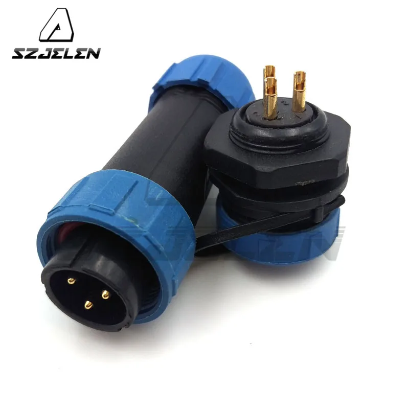 Тип SP17 3 контактный проводной разъем вилки и розетки автомобильный