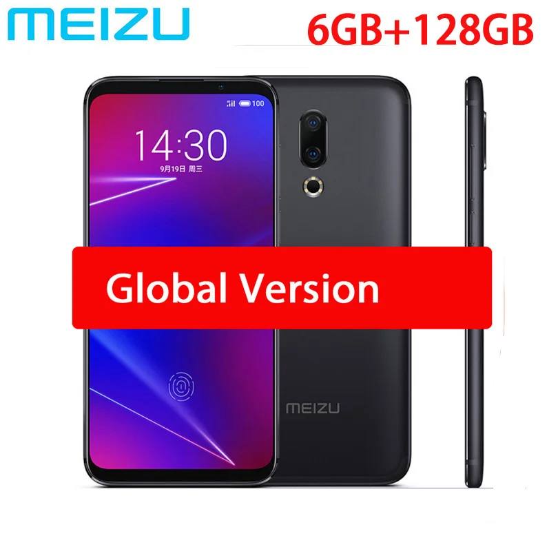 Глобальная версия Meizu 16 4G LTE 6GB 128GB мобильный телефон Snapdragon 710 Восьмиядерный 6 0