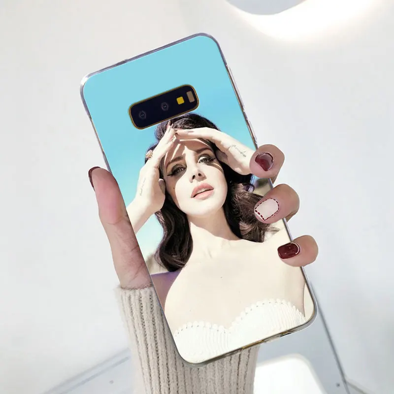 Чехол для телефона Lana del Rey для samsung Galaxy S10 Plus S10e S8 S9 Plus S6 S7 edge A50 Note 8 9 TPU Мягкий силиконовый чехол