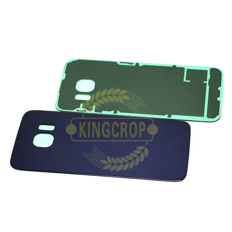 Крышка батареи для samsung Galaxy S6 edge G925I G925 G925fGlass задняя крышка батарейного отсека запасная крышка