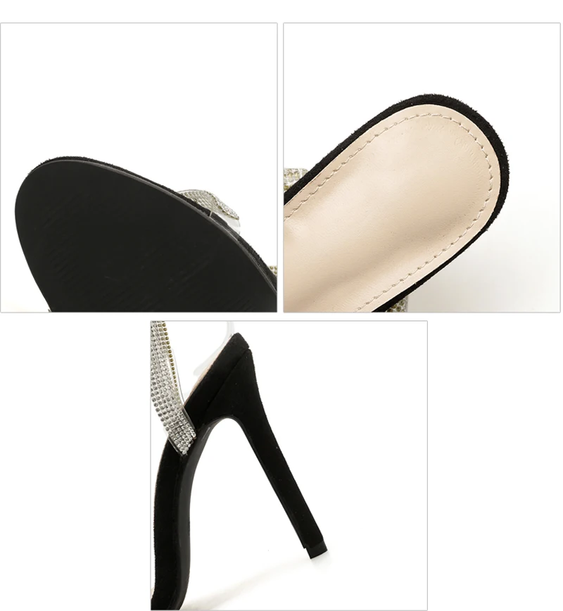 Женская обувь лето 2019 сандалии из ПВХ с ремешком на щиколотке украшенные