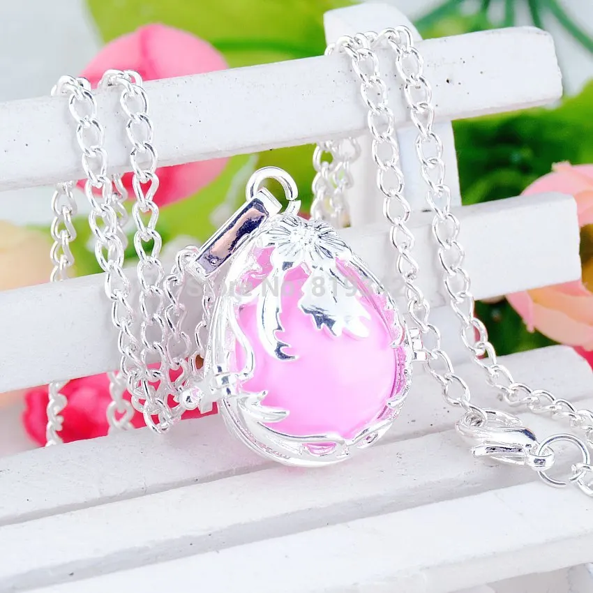 Подарок для мамы подарок ребенка беременных ожерелье с почерневшим ангелом