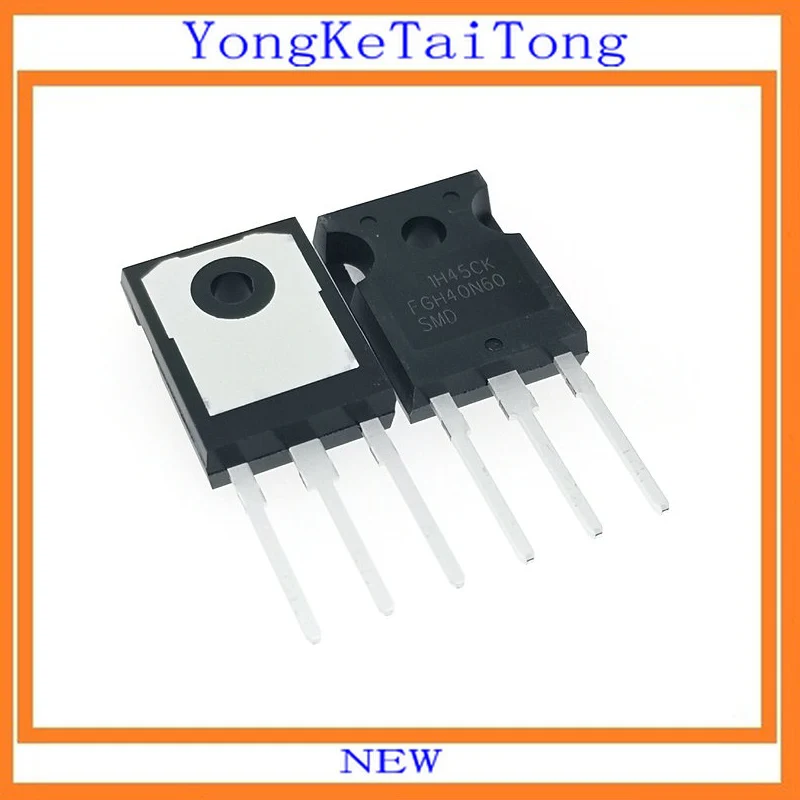 10 шт./лот FGH40N60SMD FGH40N60 40N60 с изолированным затвором(IGBT) 600V 40A TO247