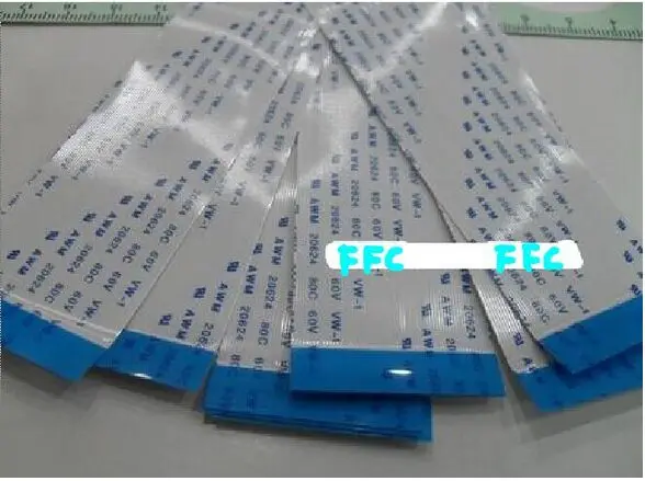 5 шт. FFC 0 Шаг 50 контактов 200 мм Длинный тип B Гибкий плоский кабель для TTL LCD DVD