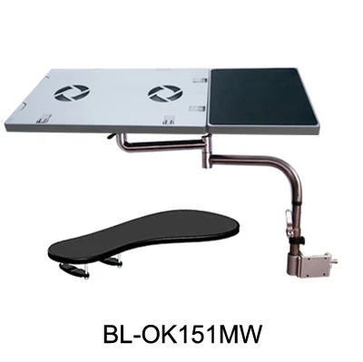 Multifunctoinal офис бюро края ножку стула рукой зажимая XL Мышь pad клавиатура лоток