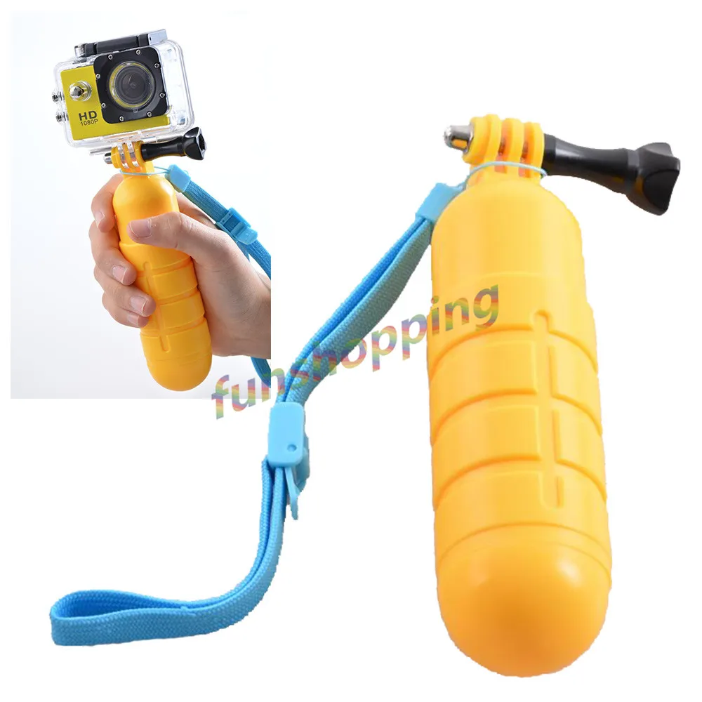 Водонепроницаемый Поплавок поплавок для GoPro Hero 6 5 4 3 Session Xiaomi Yi 4K SJCAM SJ5000 Экшн