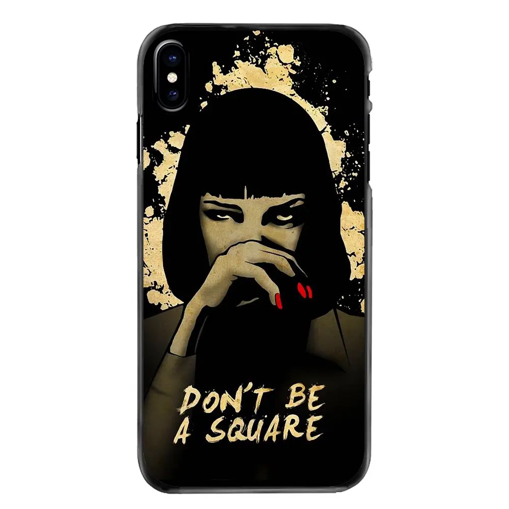Mia wallace Pulp Fiction art Poster Accessories Skin Case For Samsung Galaxy Note 2 3 4 5 S2 S3 S4 S5 MINI S6 S7 edge S9 S8 Plus |