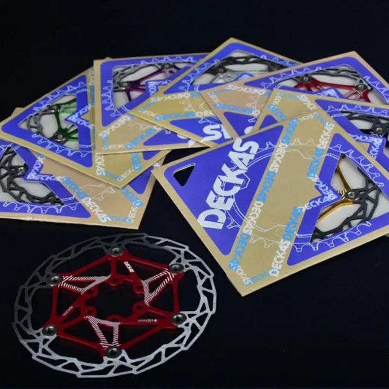 Бесплатная доставка 1 шт. Deckas плавающие велосипедные дисковые тормозные роторы 160