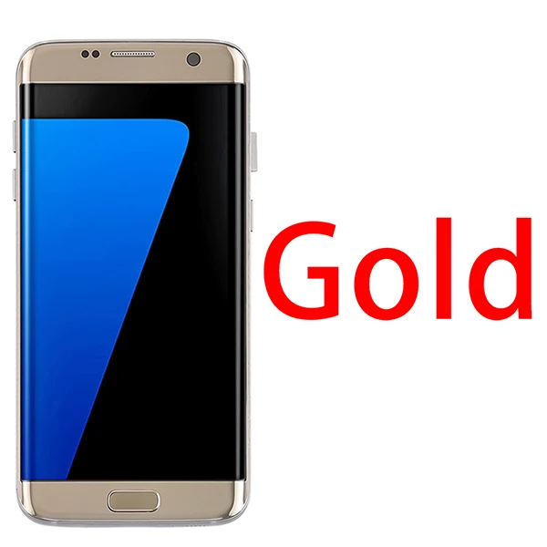 Gold 5,5 ''для Galaxy S7 Edge/G935F/G935FD ЖК-экран+ дигитайзер полная сборка с рамкой дисплей экран дигитайзер сборка - Цвет: Gold
